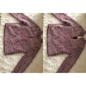 Womens quarter zip sherpa pullover